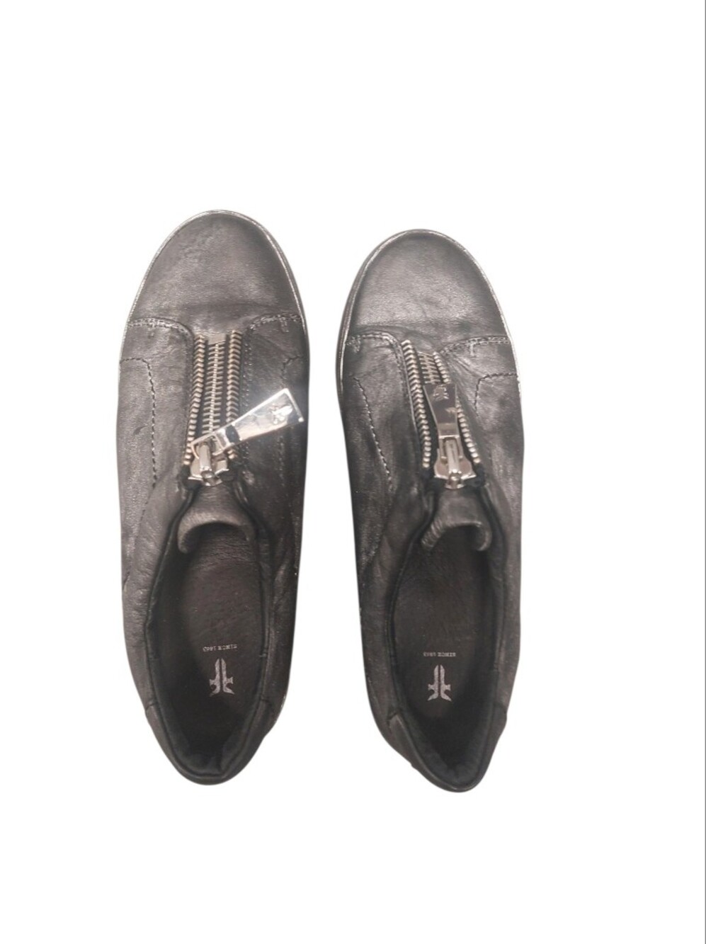 Frye silver metallic sneakers size 7